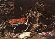 Still-life with Crab and Fruit SNYDERS, Frans